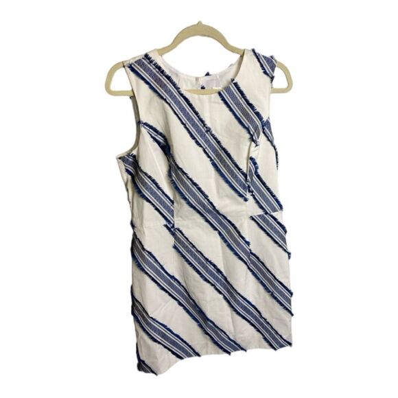 #700 MILLY Kendra Diagonal Mini Dress New with tags - Picture 5 of 12